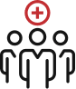 physician and nonphysician staffing icon